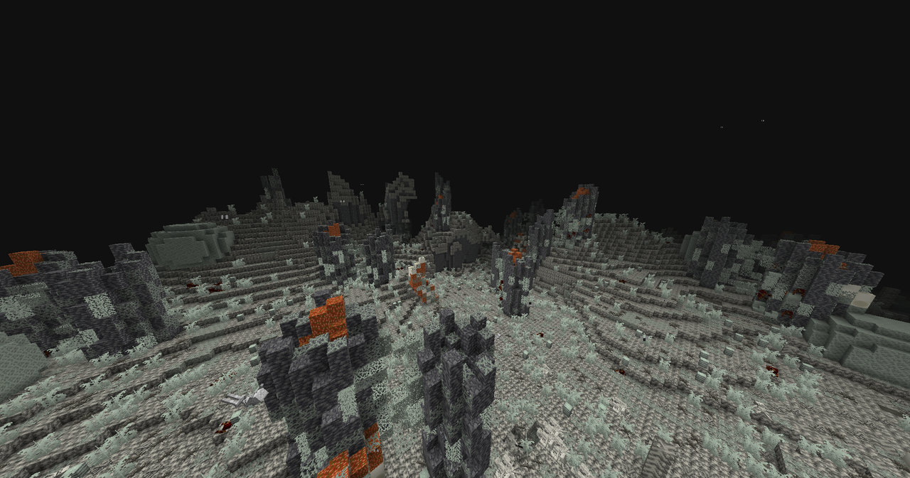 A putrid area full of death and covered in goo