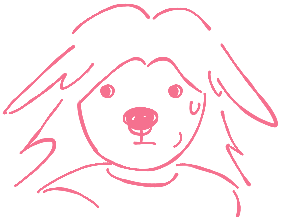 a drawing on my sona