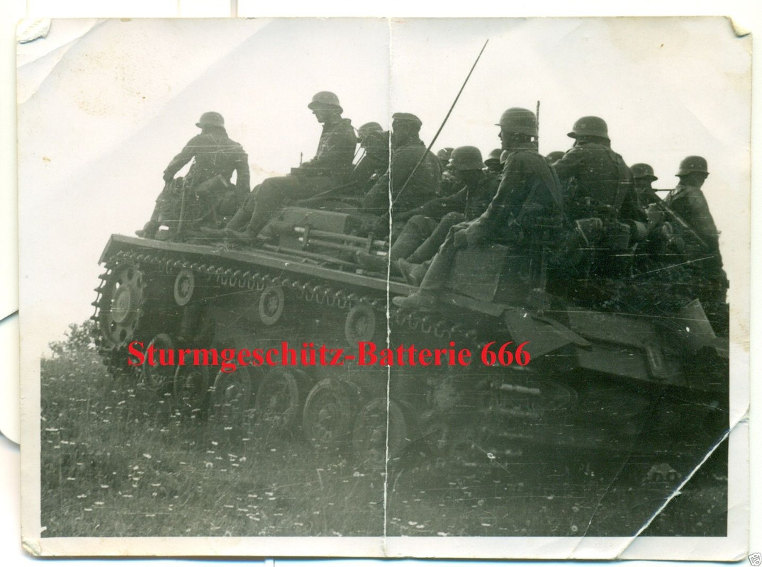 BATTERIE 666 - STURMGESCHÜTZ - TOP-AUSGERÜSTETE 