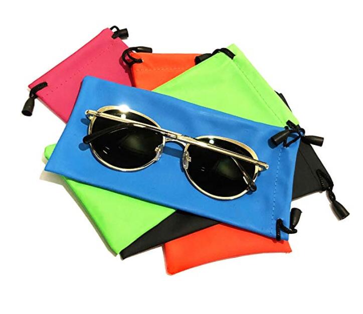 5/10Pcs Microfiber Soft Cleaning Case Sunglasses Eyeglasses Pouch