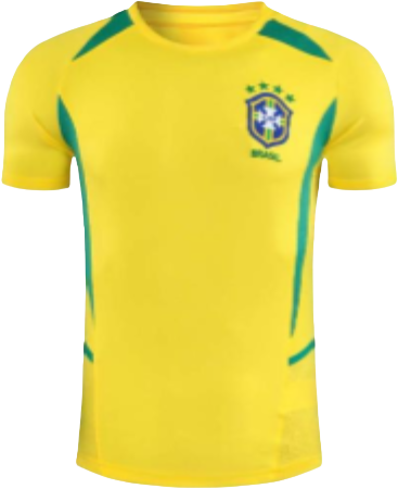 Camiseta Stadium Brasil Copa Mundial 2002 Local