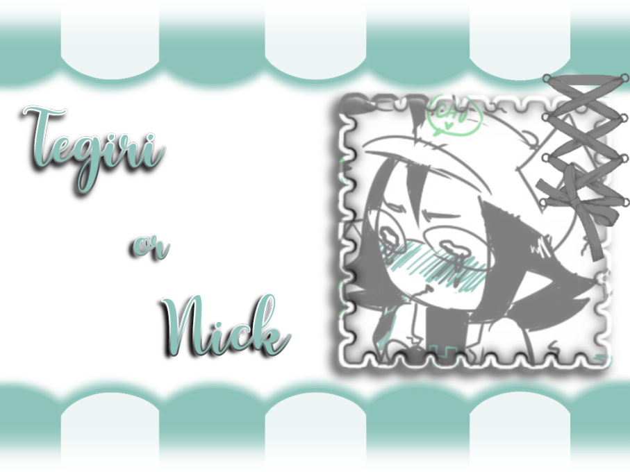 "Tegiri or Nick", art by luckycaricature on tumblr