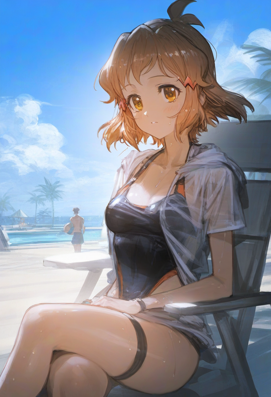 1girl, [[tachibana hibiki (symphogear)]], {{kobayashi ritz (artist)}}, {{reoen ( s-2863059721