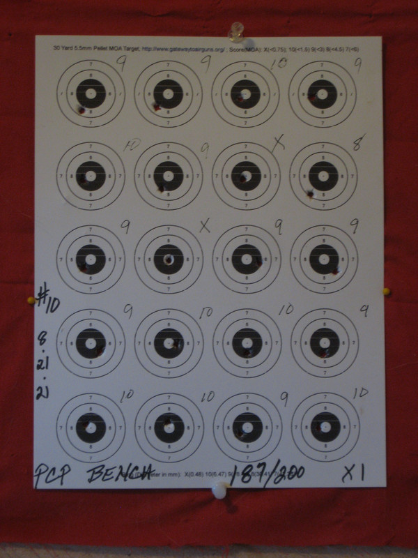 #10 50 yd PCP