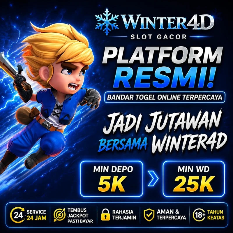 WINTER4D ❄️ Situs Terpercaya Bonus New Member Gacor Deposit 5K Gampang Maxwin