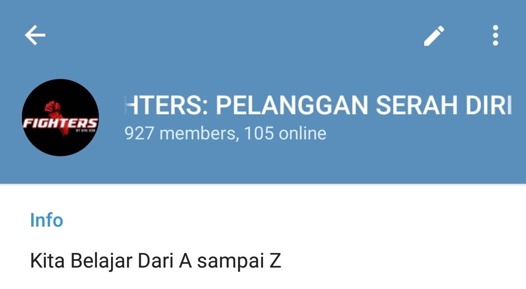 TELEGRAM FIGHTERS CLUB FIGHTERS CLUB