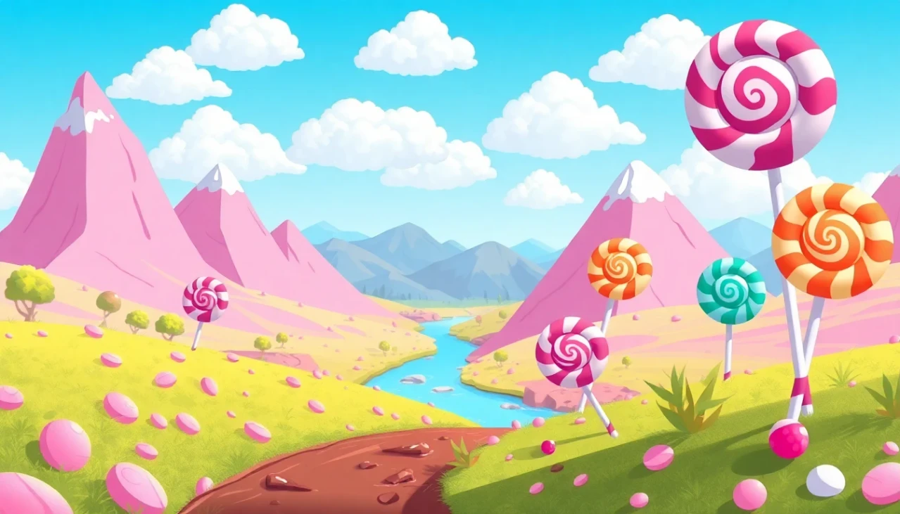 bg candy planet