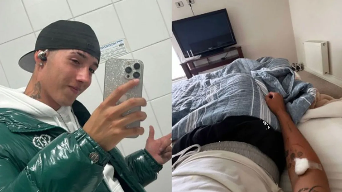 Famoso cantante preocupa a fans con fotografía desde el hospital