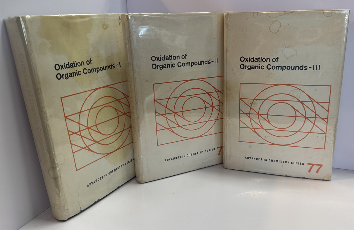 Oxidation of Organic Compounds, 3 Volume Set