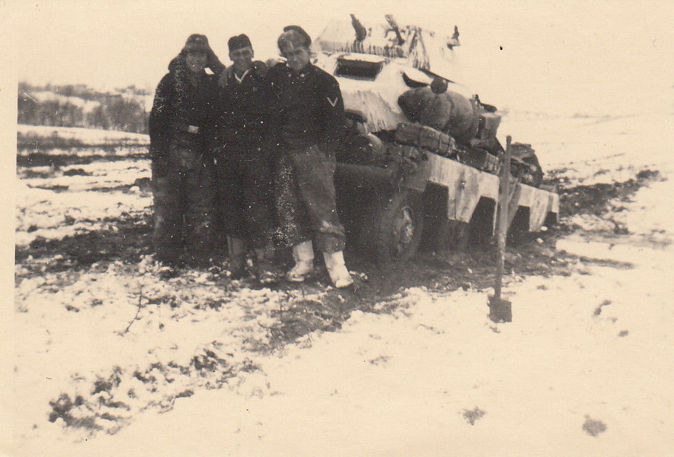 Orig. Foto Panzer-Spähwagen Achtrad späte Ausfüh