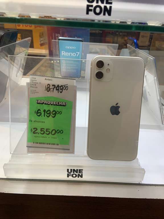 Chedraui: iPhone 11 64 GB (Muchos colores) Nuevos
