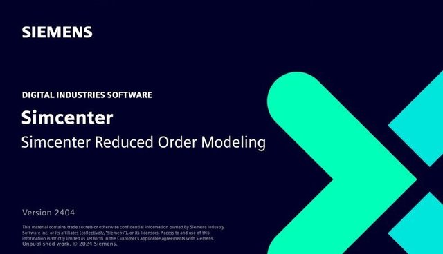 Siemens Simcenter ROM (Reduced Oder Modeling) 2404.0 (x64)