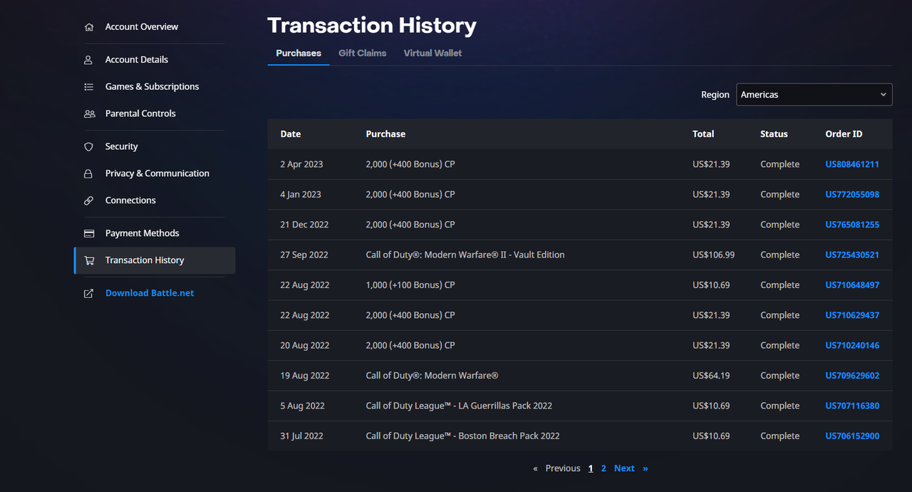 Blizzard Game Accounts for Sale, Blizzard Balance Account for