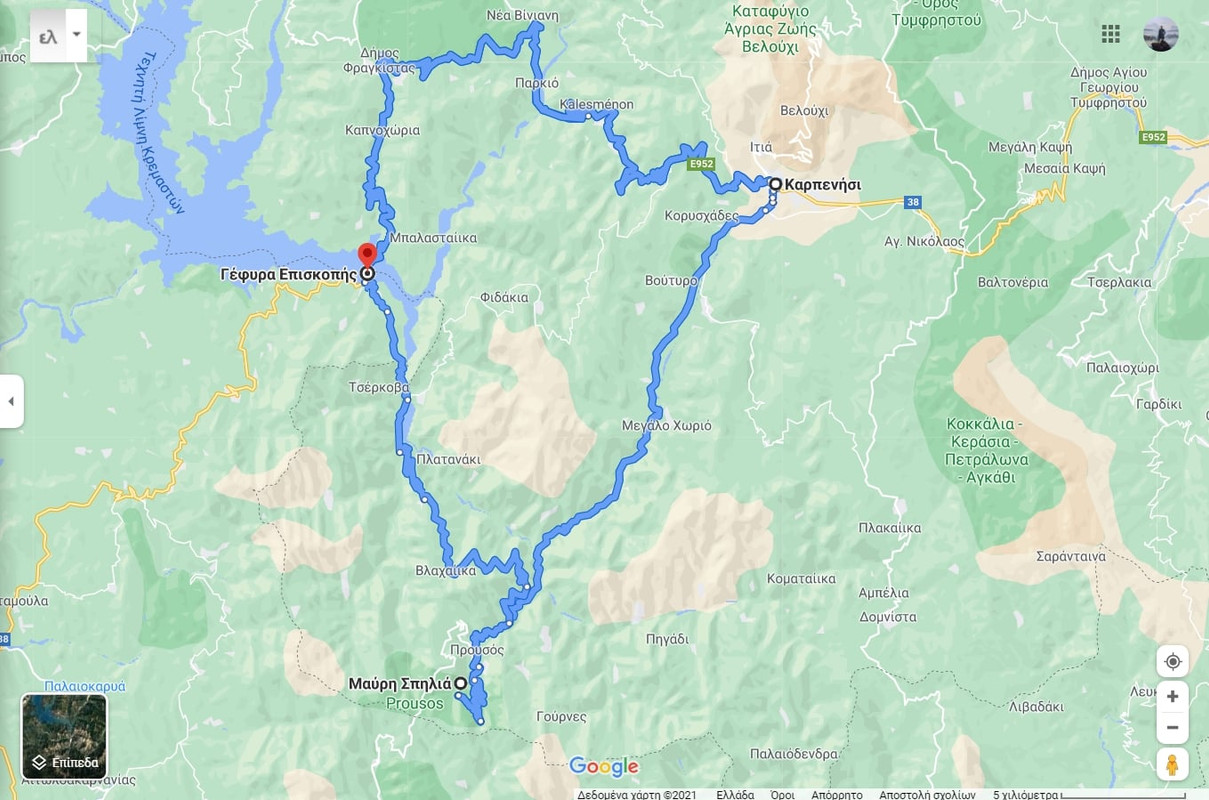 2019 Διακοπές στο Καρπενήσι και το νομό Ευρυτανίας