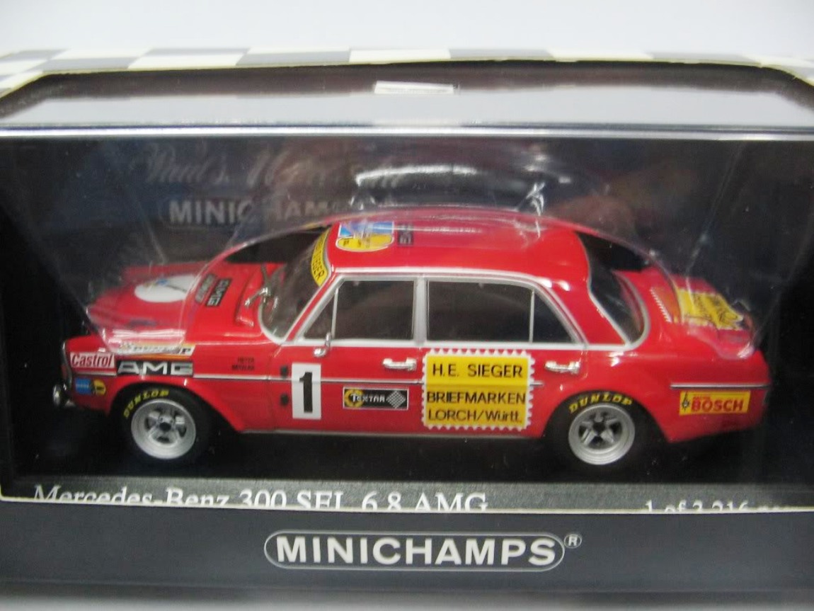 WOW EXTREMELY RARE Mercedes W109 300SEL #1 Heyer Nurburgring 72 1