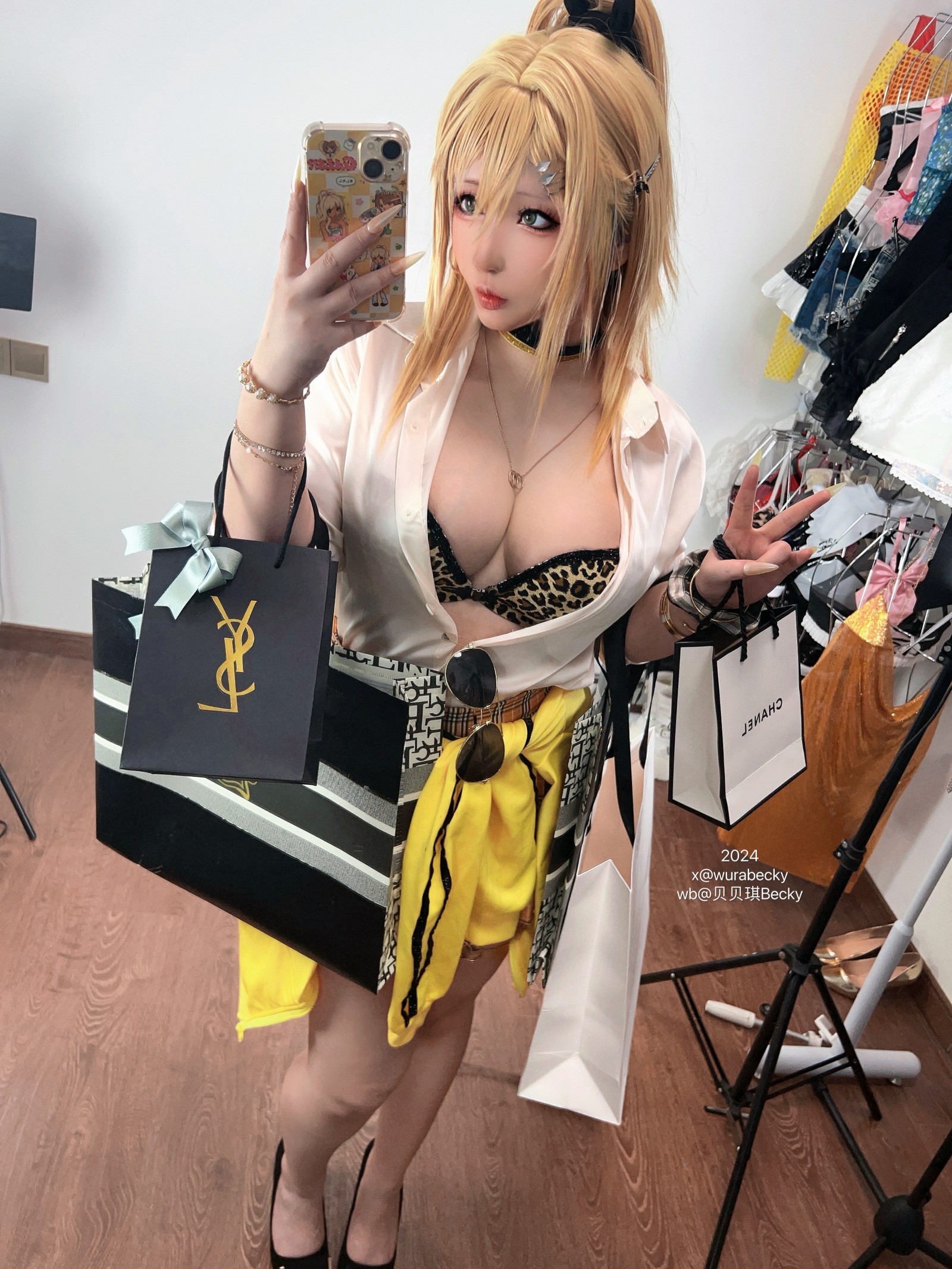 贝贝琪 Becky NIKKE 胜利女神 Cosplay 写真合集｜高清图集（40P｜238MB）插图3