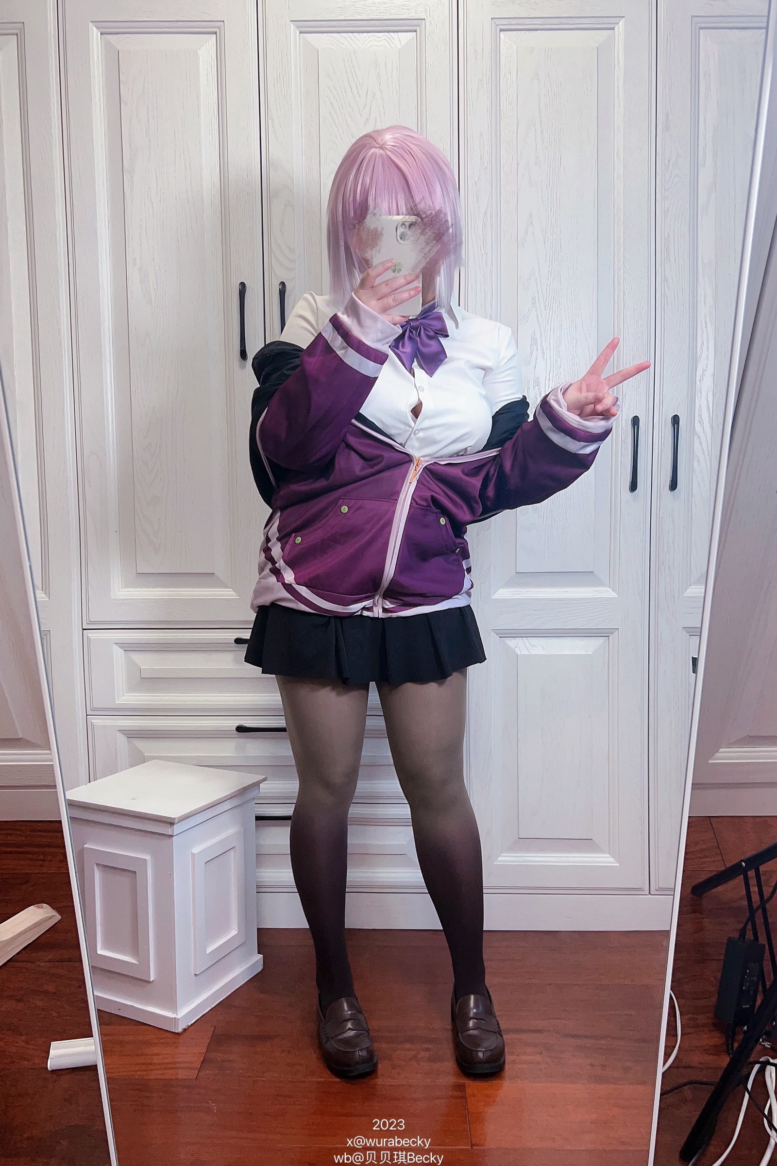 贝贝琪 Becky 新条茜 Cosplay 写真集｜动画角色摄影（40P｜226MB）插图4