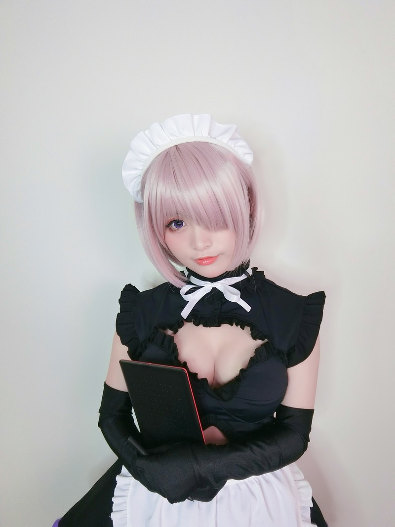 星野Saori 玛修 Mash Kyrielight Cosplay Fate系列写真【13P-64MB】插图5