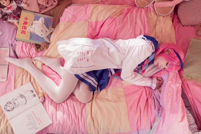 艾西Aiwest 湊阿库娅私服Cosplay写真图集 虚拟主播高清美图 55P (274.4M)插图5