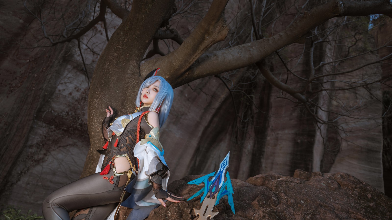 宮本桜 申鹤 Cosplay 写真合集｜原神人气角色 高清摄影（22P｜283MB）插图6