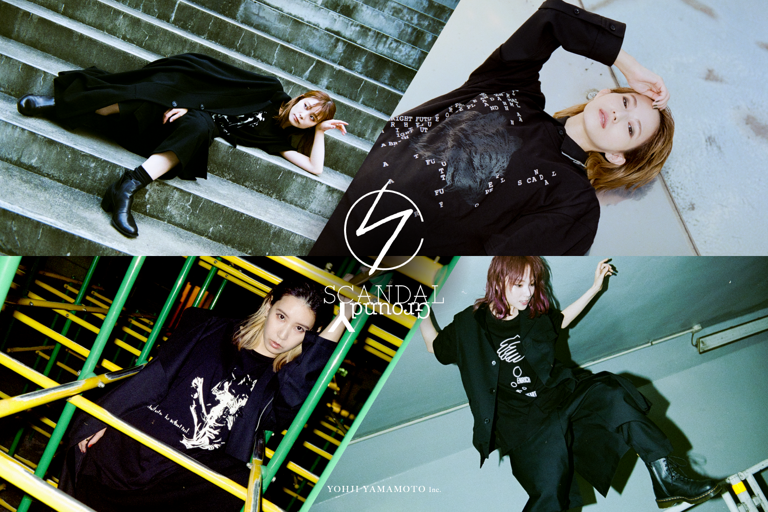 Ground Y × SCANDAL COLLECTION “MESSAGE“ Main