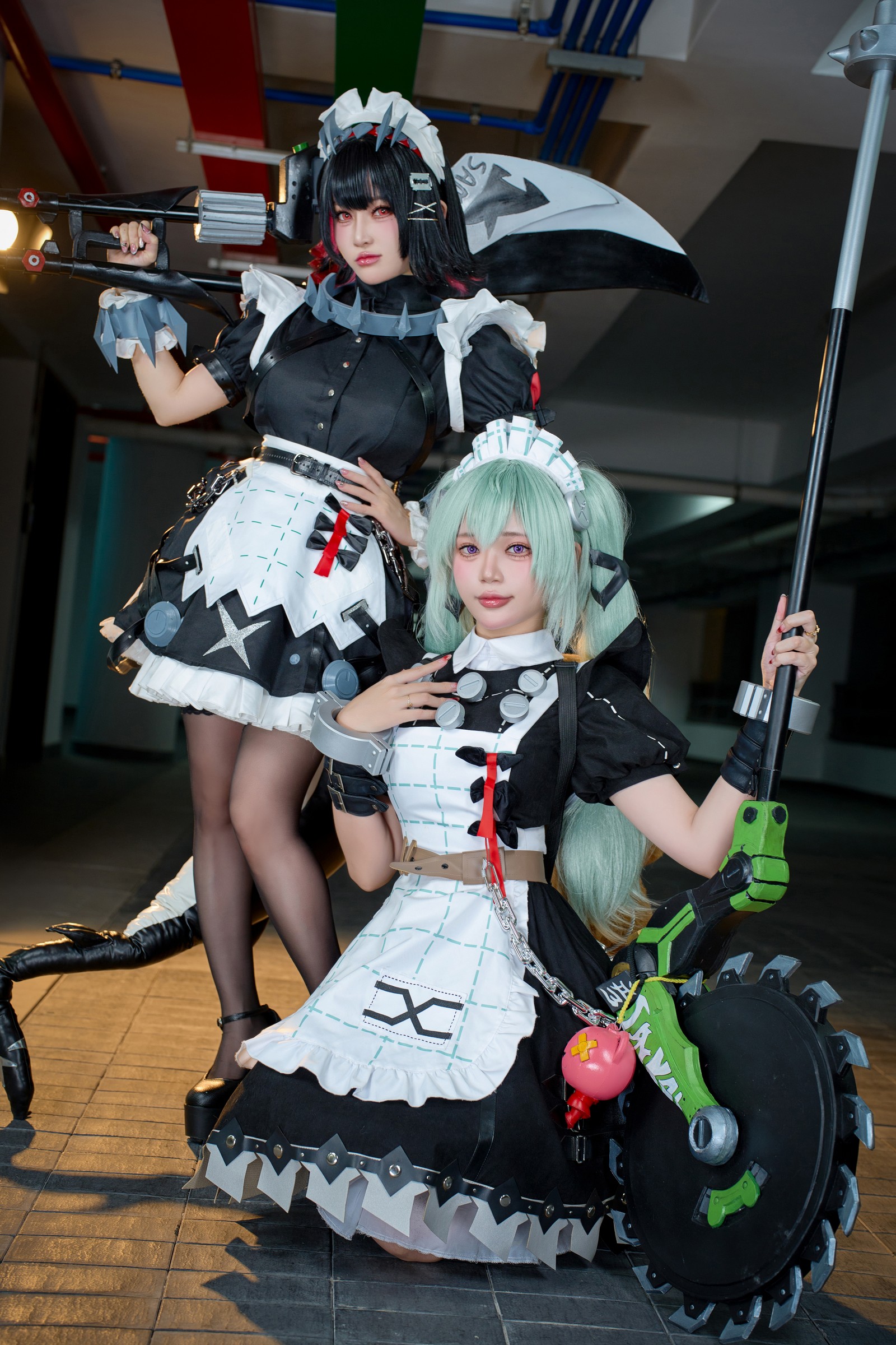 Tiny Asa – &ZinieQ Corin x Ellen Joe 双角色 Cos 高清写真（21P-233MB）插图1