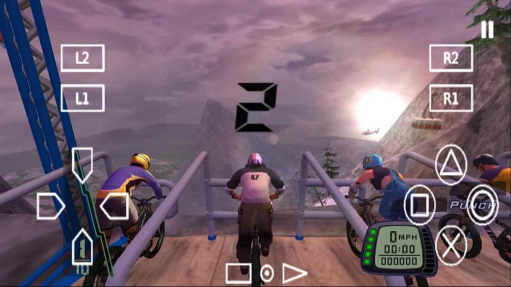 Gameplay Downhill Domination 1