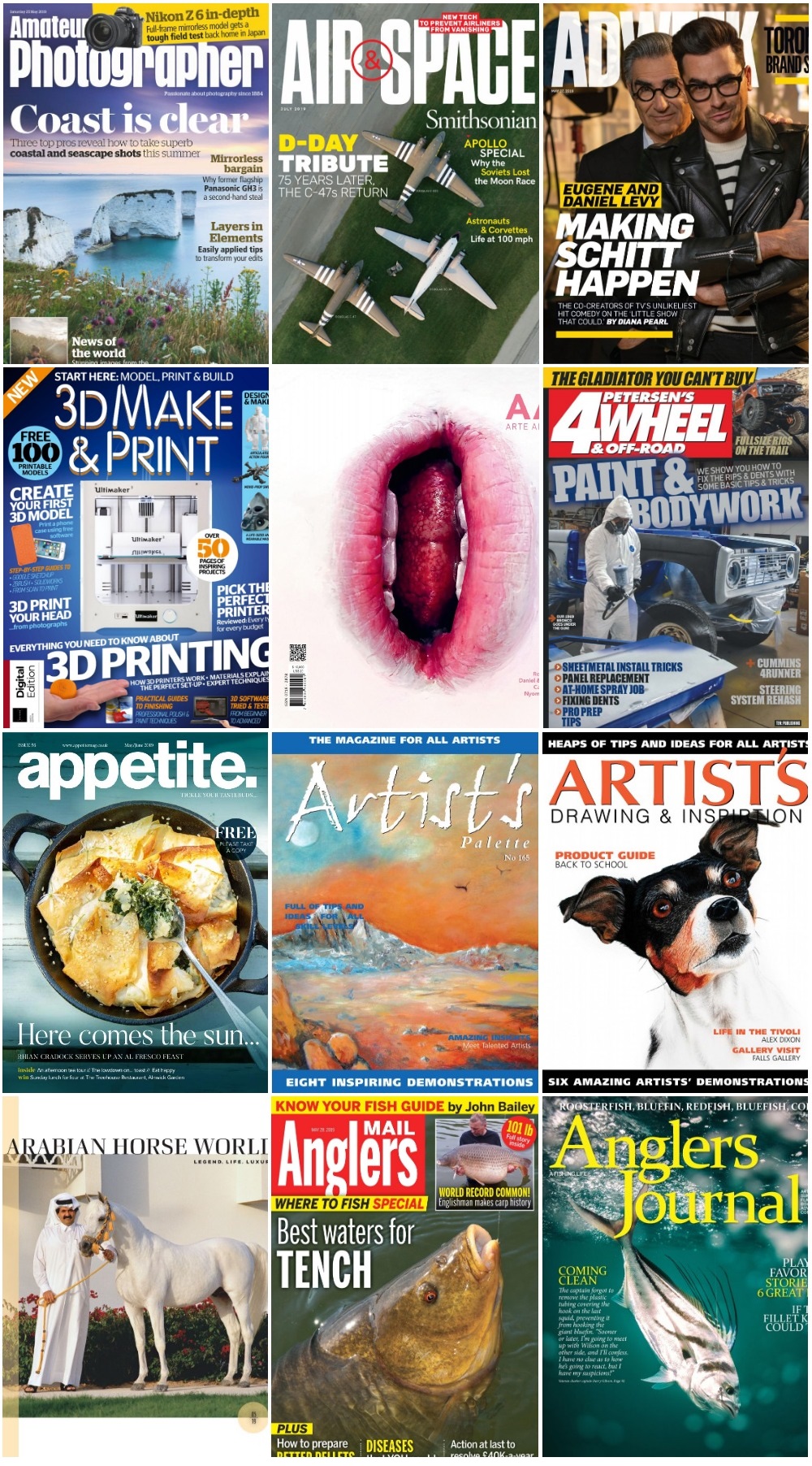 50 Assorted Magazines - June 06 2019