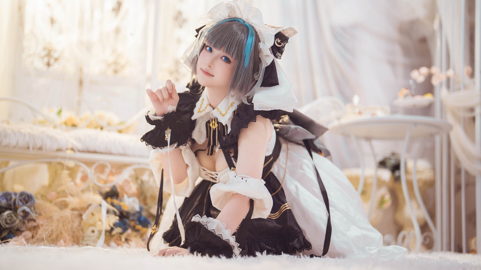 屿鱼 Yuyu 碧蓝航线 柴郡 Cosplay 写真图集｜Azur Lane（54P｜138MB）插图9