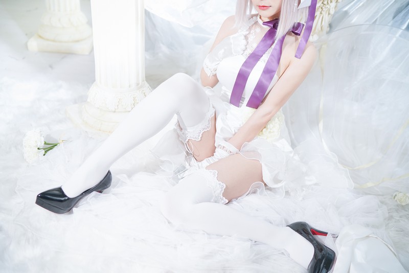 星野Saori 玛修周年礼服 Cosplay Fate系列高清写真【16P-96M】插图4