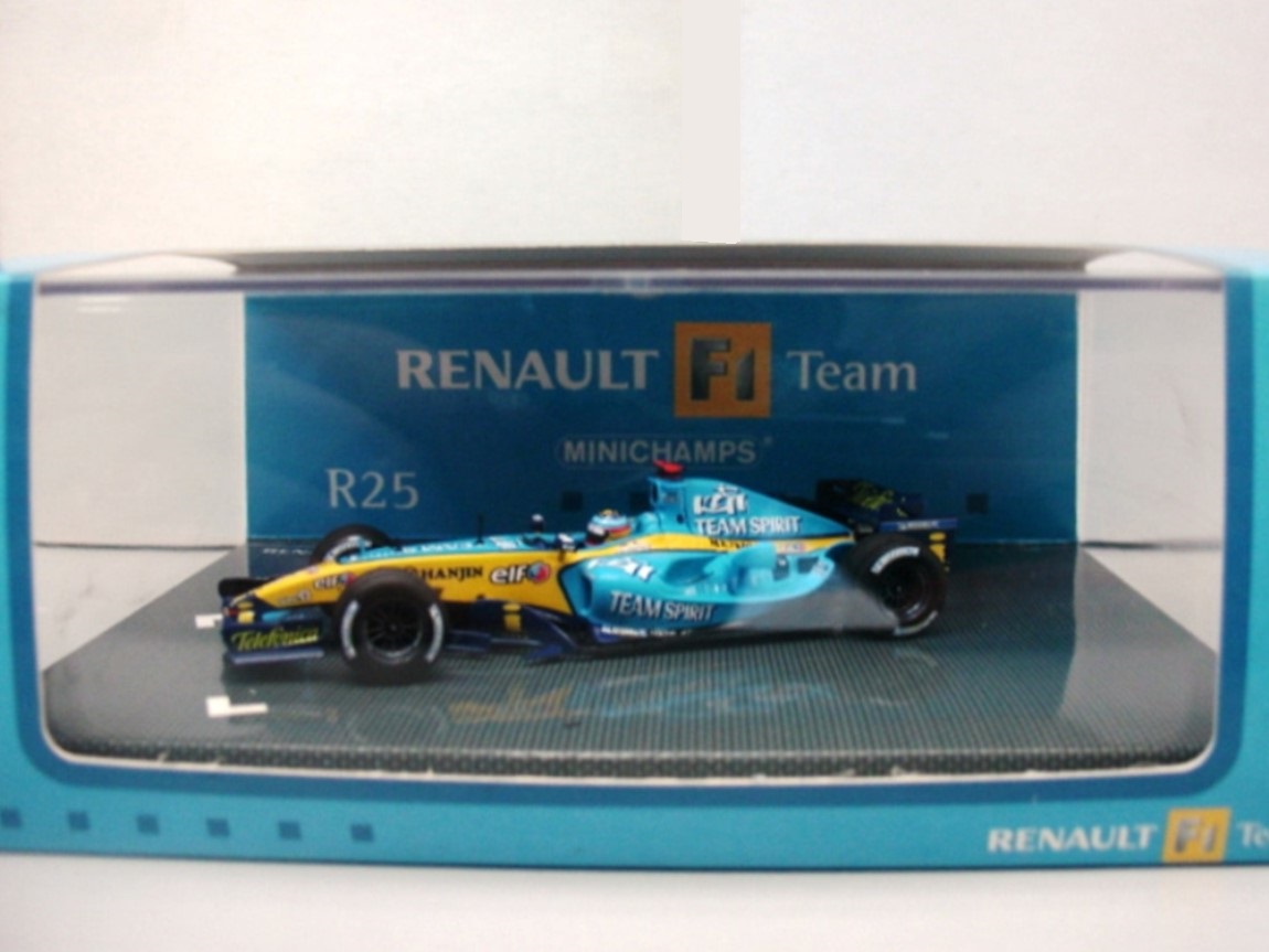 WOW EXTREMELY RARE Renault R25 Fer Alonso Vice Winner Monza