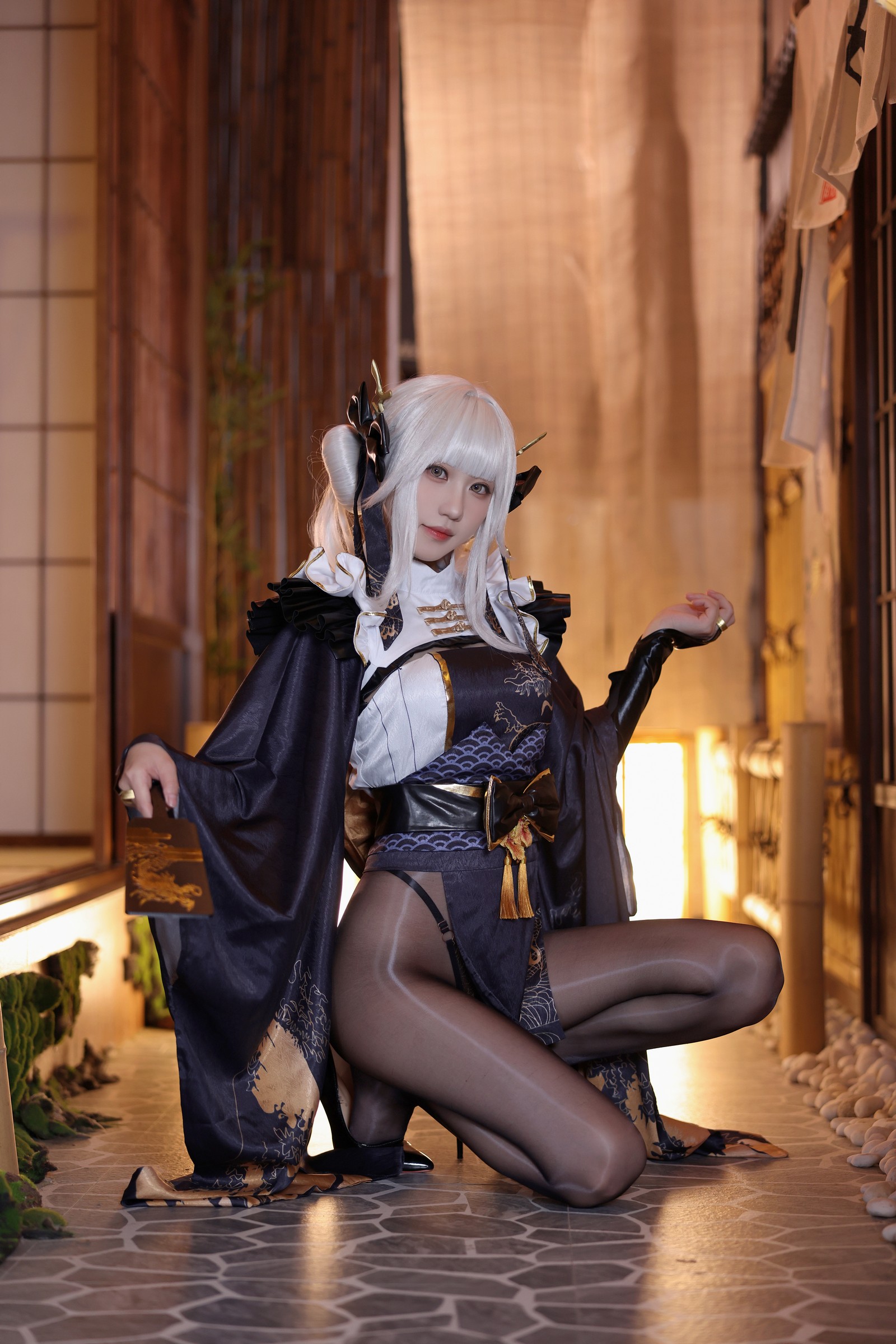 无影喵喵 NIKKE 胜利女神 布兰儿 Cosplay 写真＋视频合集｜高清大图（100P｜7V｜3.06GB）插图8