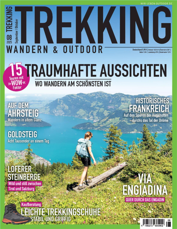 TrekkingMagazin Nr 08.2025 (Mike and Claire Davis)