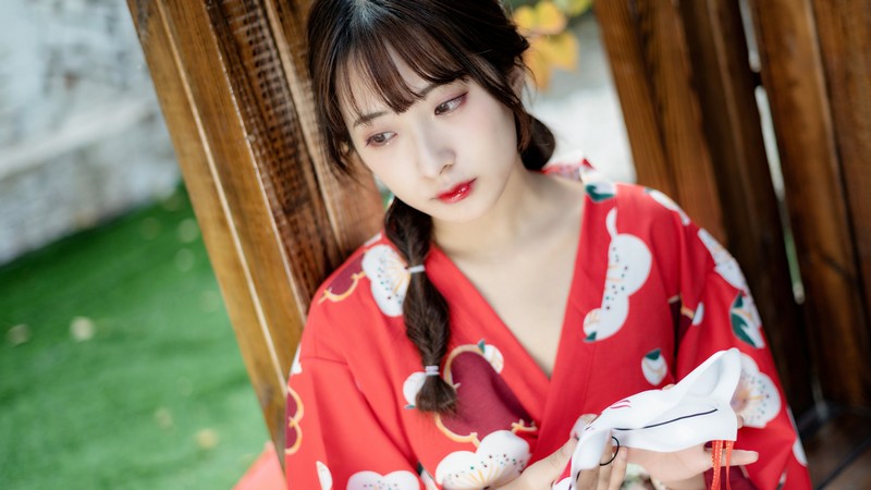 Hana Bunny 和服 Cosplay写真｜Japanese Kimono 高清图片合集[21P-122.6M]插图3