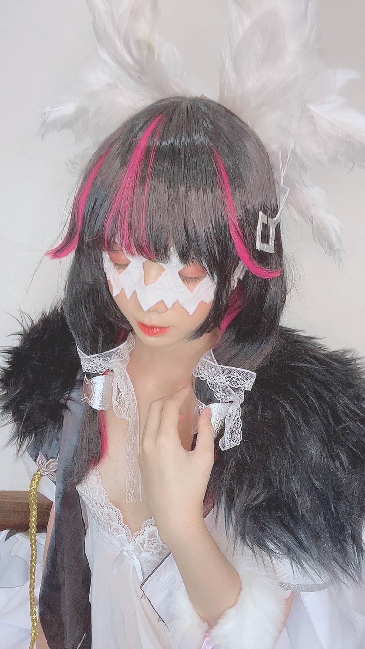 PoppaChan Columbina Cosplay Set (Genshin Impact Fatui) – 146 Photos 346MB插图1