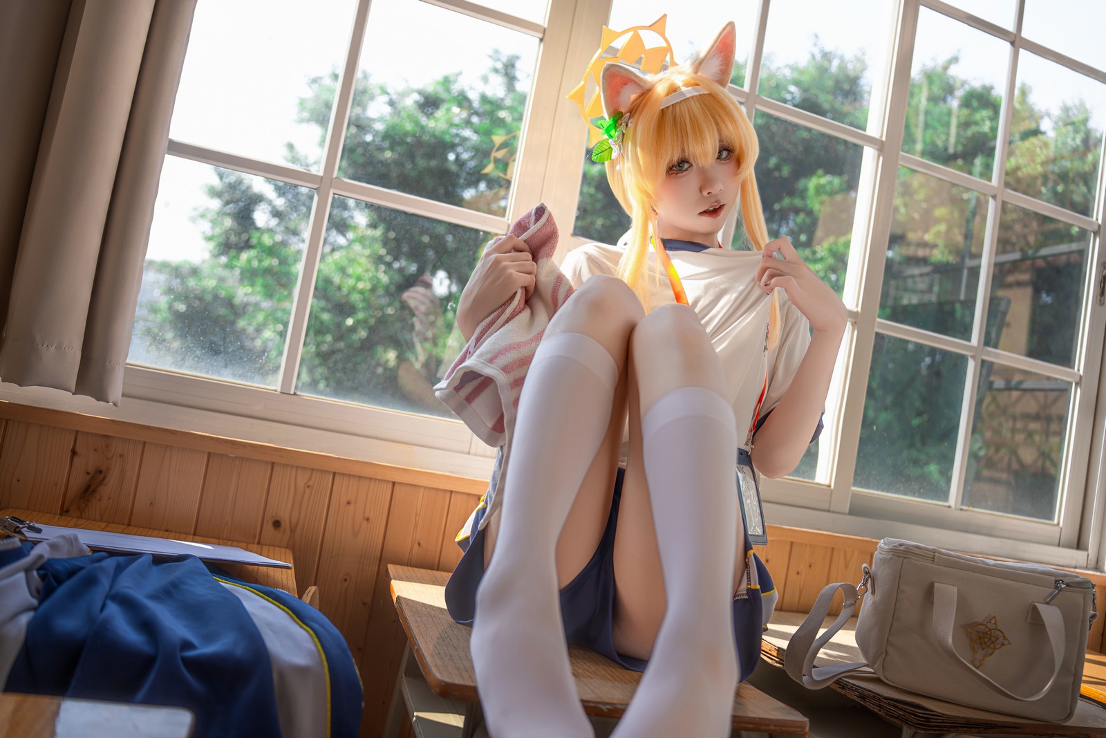 纸悦Etsu_ko《玛丽体操服》运动系写真图集｜元气少女主题[64P-356.8M]插图3