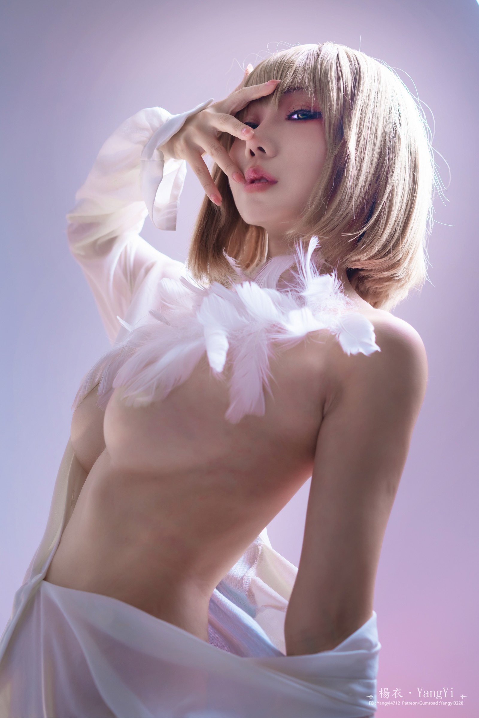 楊衣 Yangyi – Faline Cosplay 写真（37P+2V-154MB）性感风格插图3