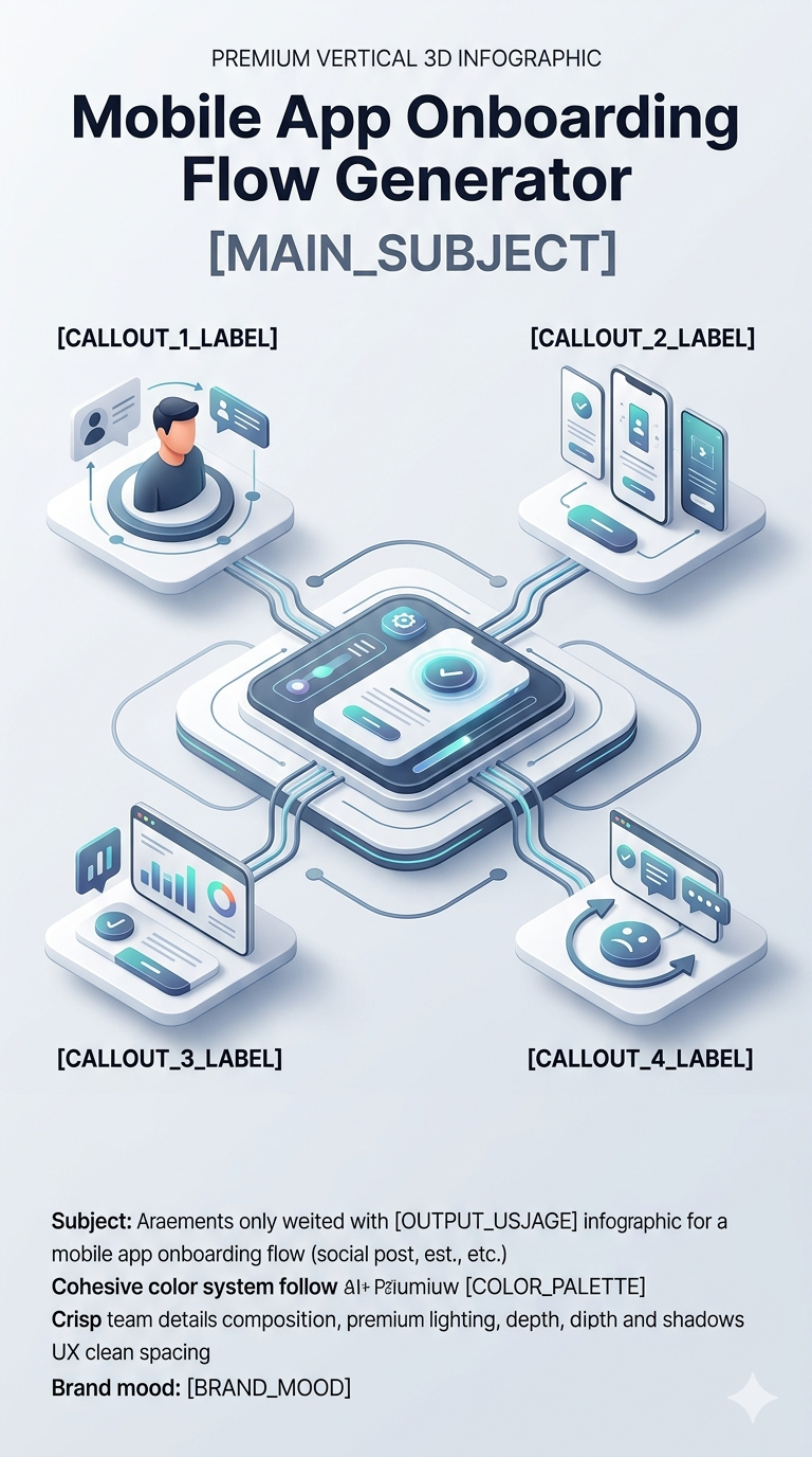 Mobile App Onboarding Flow Generator