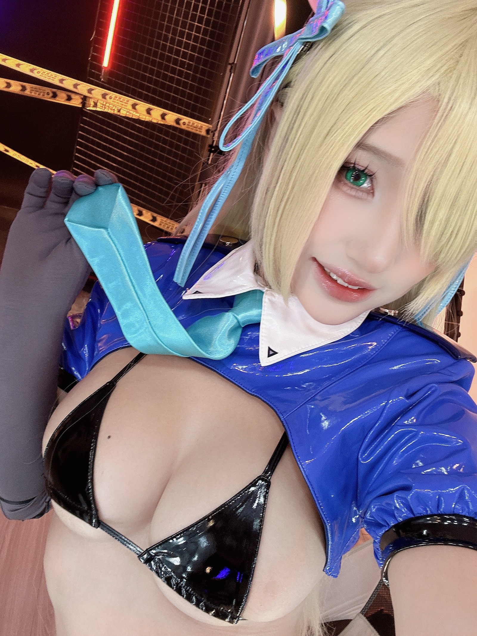 Puy Puy – 一之濑明日奈 Asuna Police Cosplay 写真合集（133P+7V-4.59GB）插图8