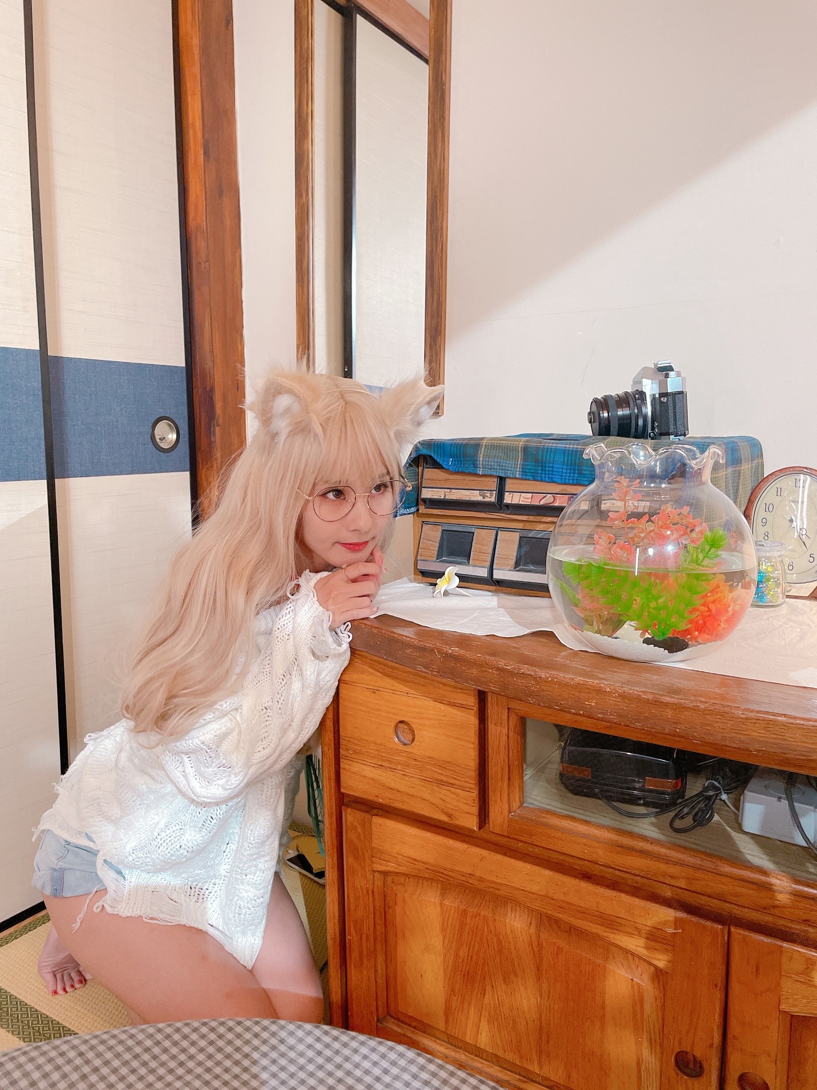 泥泥汝 猫女 主题 Cosplay 写真＋视频合集｜高质量图集（372P｜12V｜1.09GB）插图2