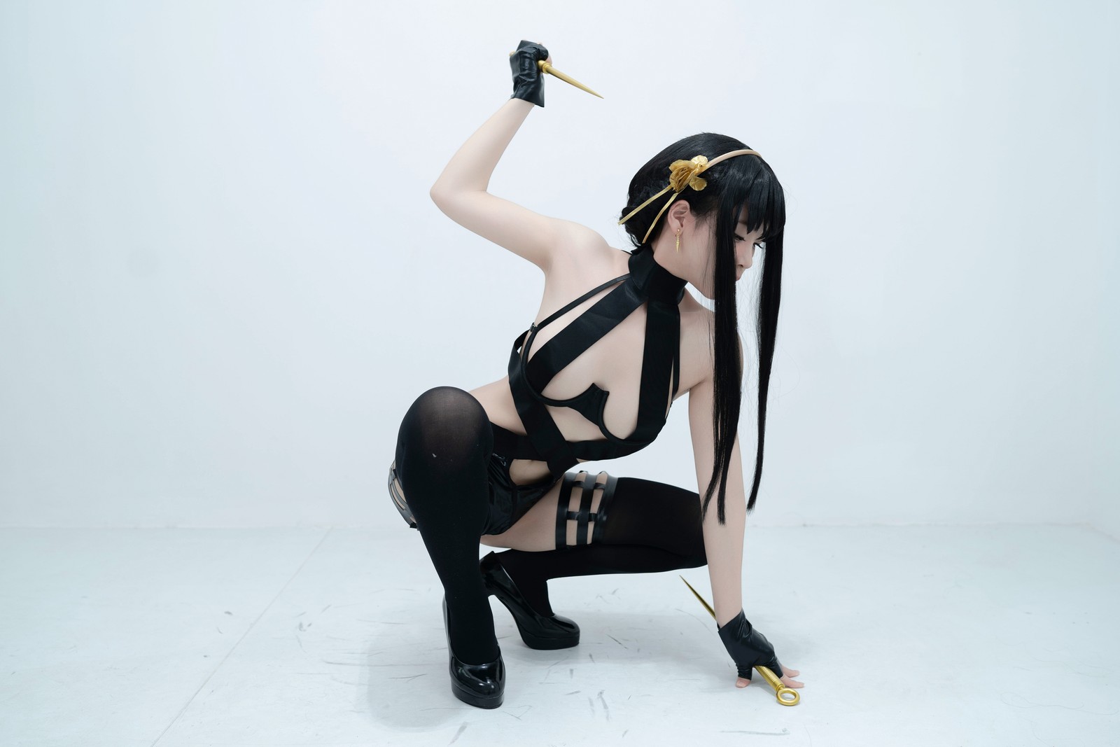 Bangni邦尼 – 约尔 Cosplay 高清写真集（84P-5V-816.2MB）间谍主题插图