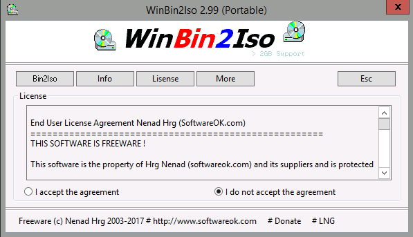 WinBin2Iso 5.21