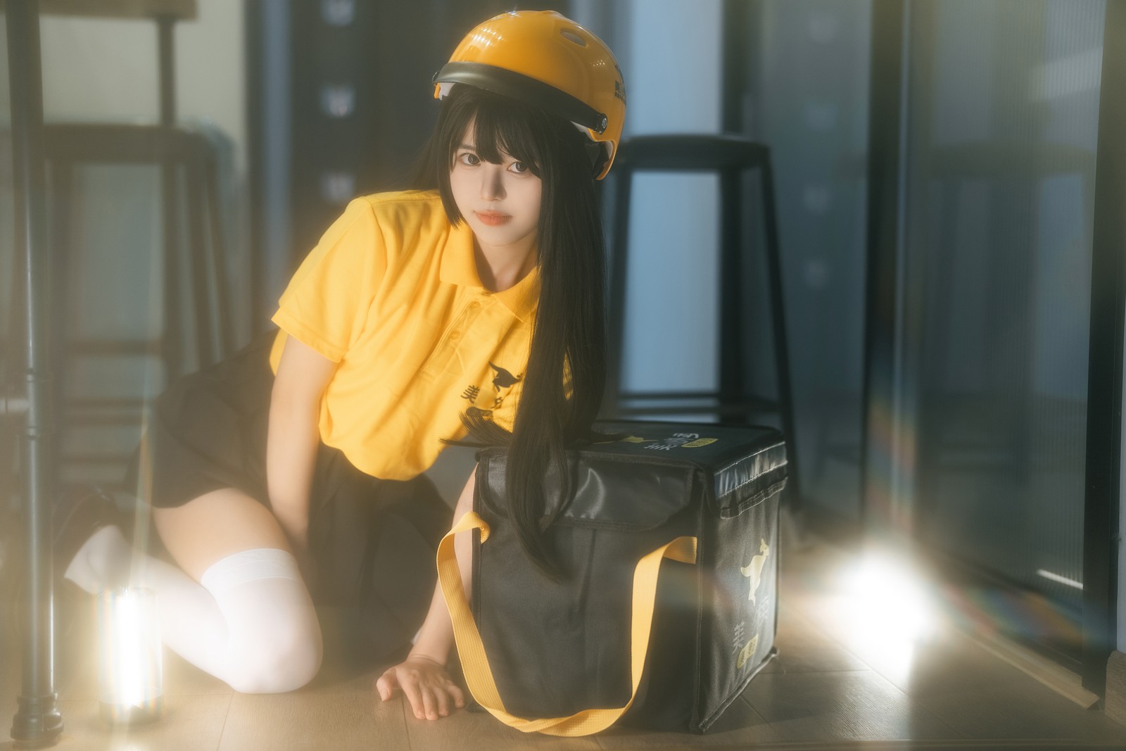 rua阮阮 外卖员 剧情向 写真图集｜角色扮演私房摄影（40P｜704MB）插图4