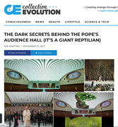 Pope audience reptilian