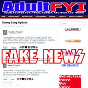 donny long posts fake twitter post