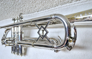 King 1937 Liberty Silvertone trumpet  sn 210902 (3)