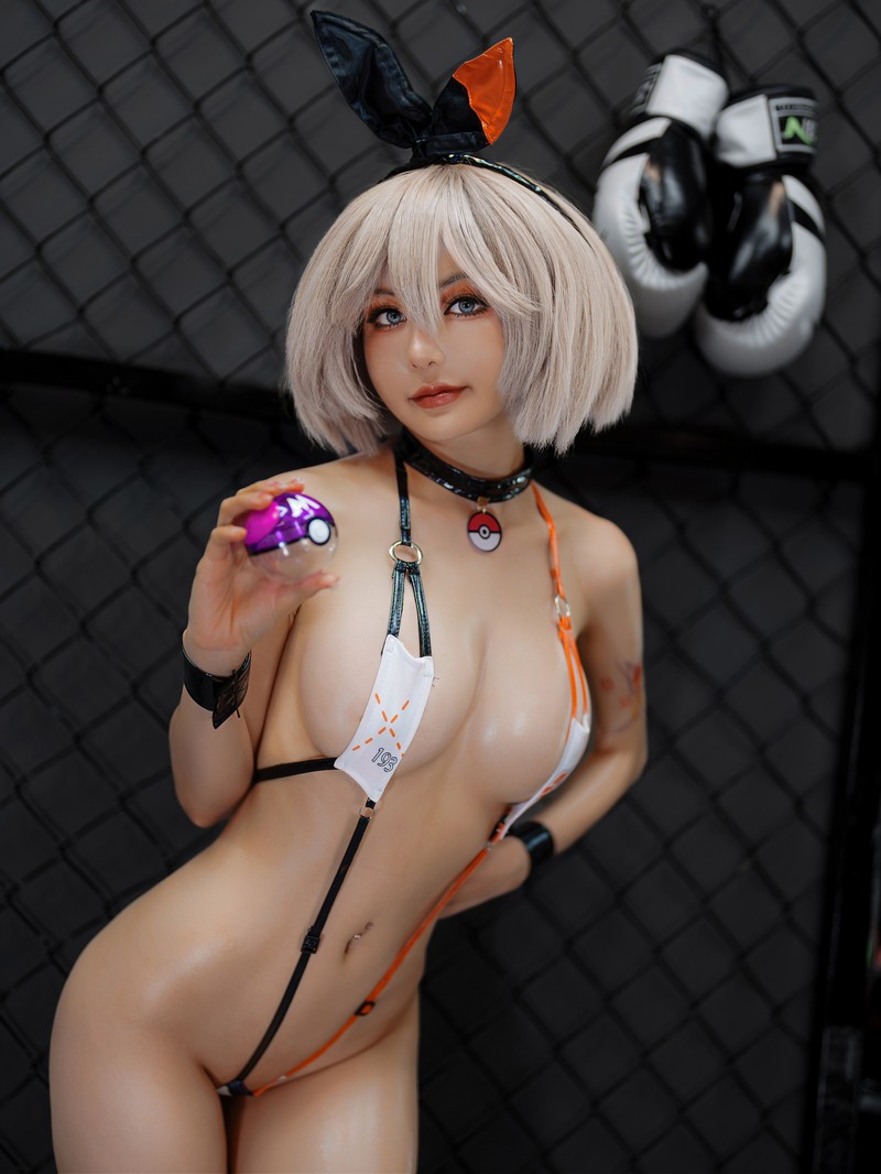 Joyce Lin2x Bea Lingerie Cosplay Pokemon 写真 51P插图9