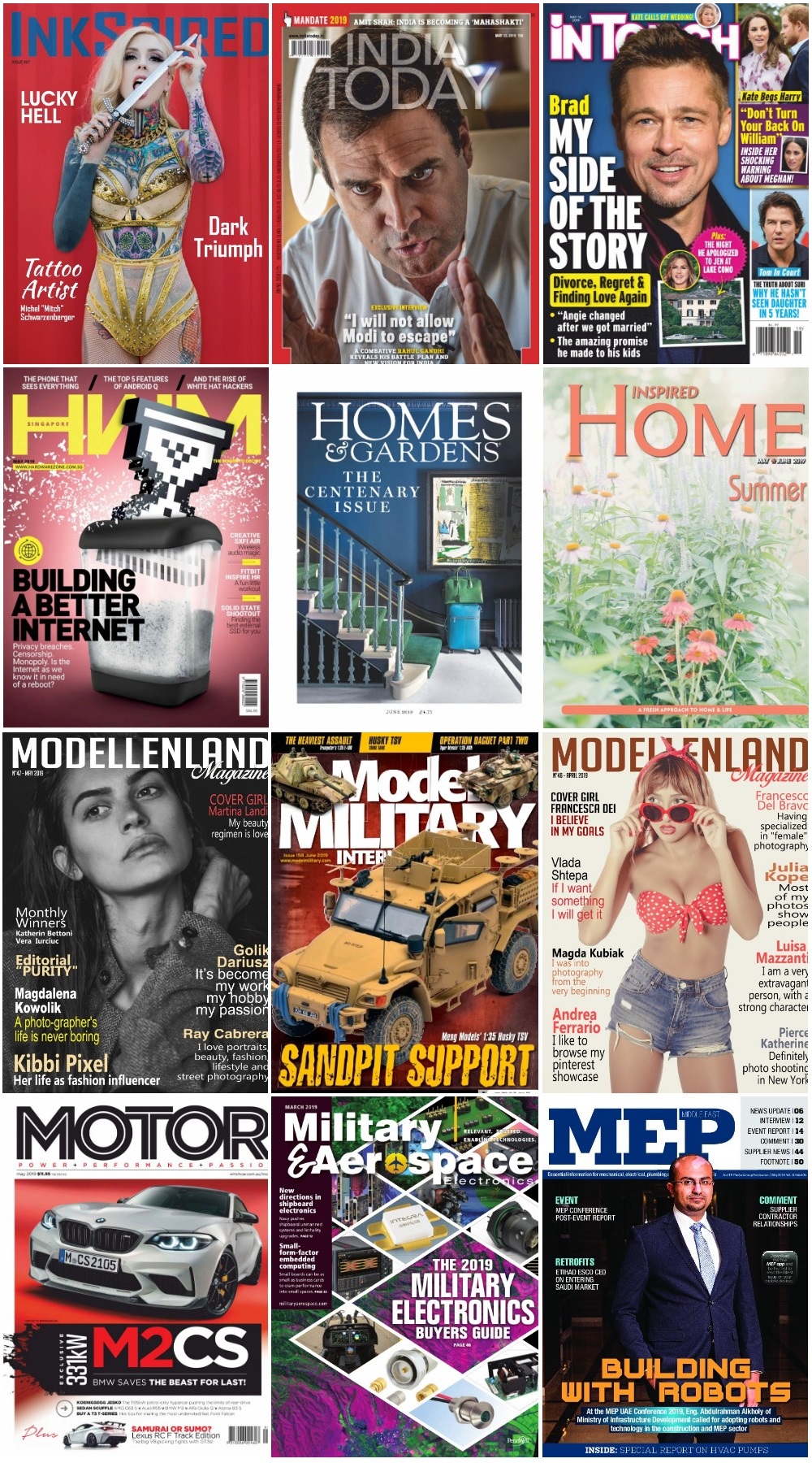 50 Assorted Magazines - May 11 2019 50 Assorted Magazines - May 11 2019