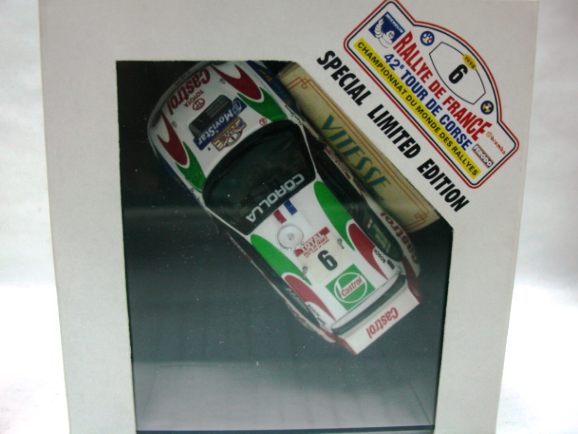 TOYOTA COROLLA WRC SAFARI RALLYE 1999 D. AURIOL VITESSE SKM99049 1 2eme 5601673012373