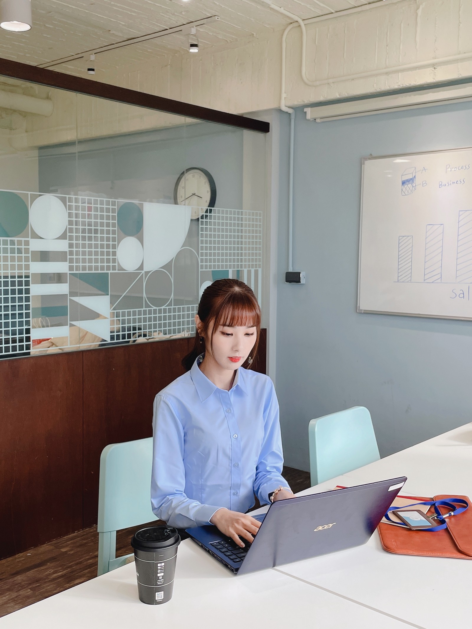 泥泥汝 OL 女郎 B 主题 写真＋视频合集｜高人气职业风作品（350P｜12V｜840MB）插图5